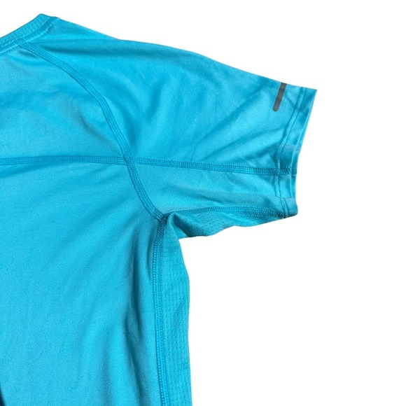 Nike Running Dri Fit Shirt Womens Short Sleeve Lightweight Stretch Extra Small - Picture 10 of 11